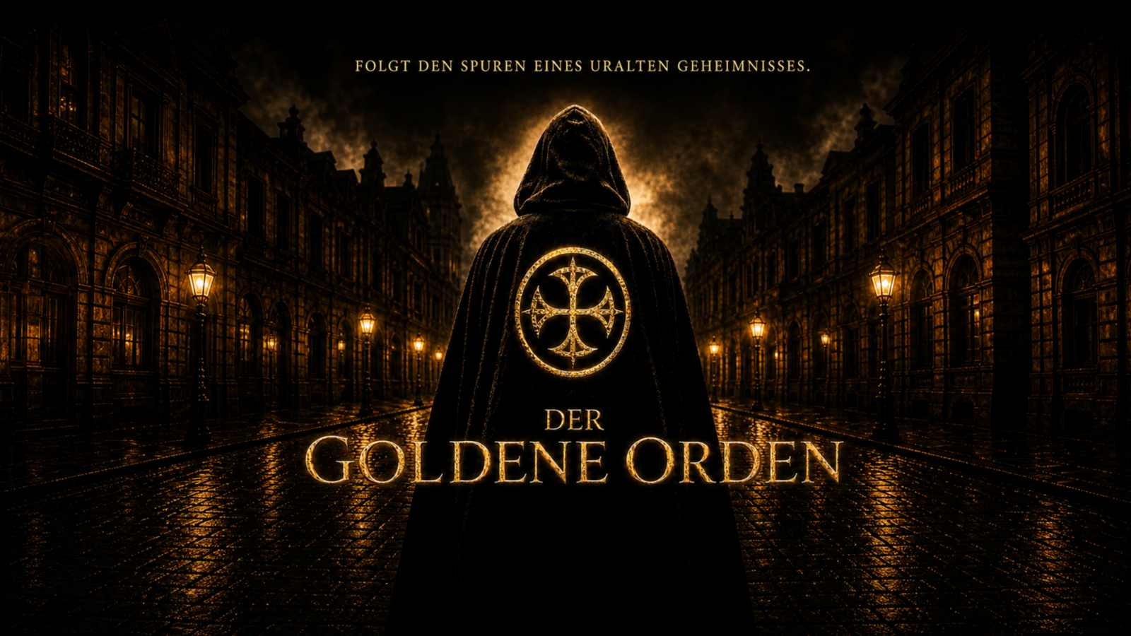 Escape the City Aachen: Der goldene Orden mit echtem Spielpaket