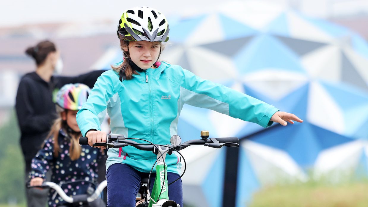 Ferienspiele „Fahrradtraining