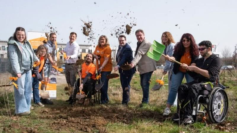 Inklusiv Wohnen Aachen e. V. „Richtfest und Tag der offenen Tür 2026“.