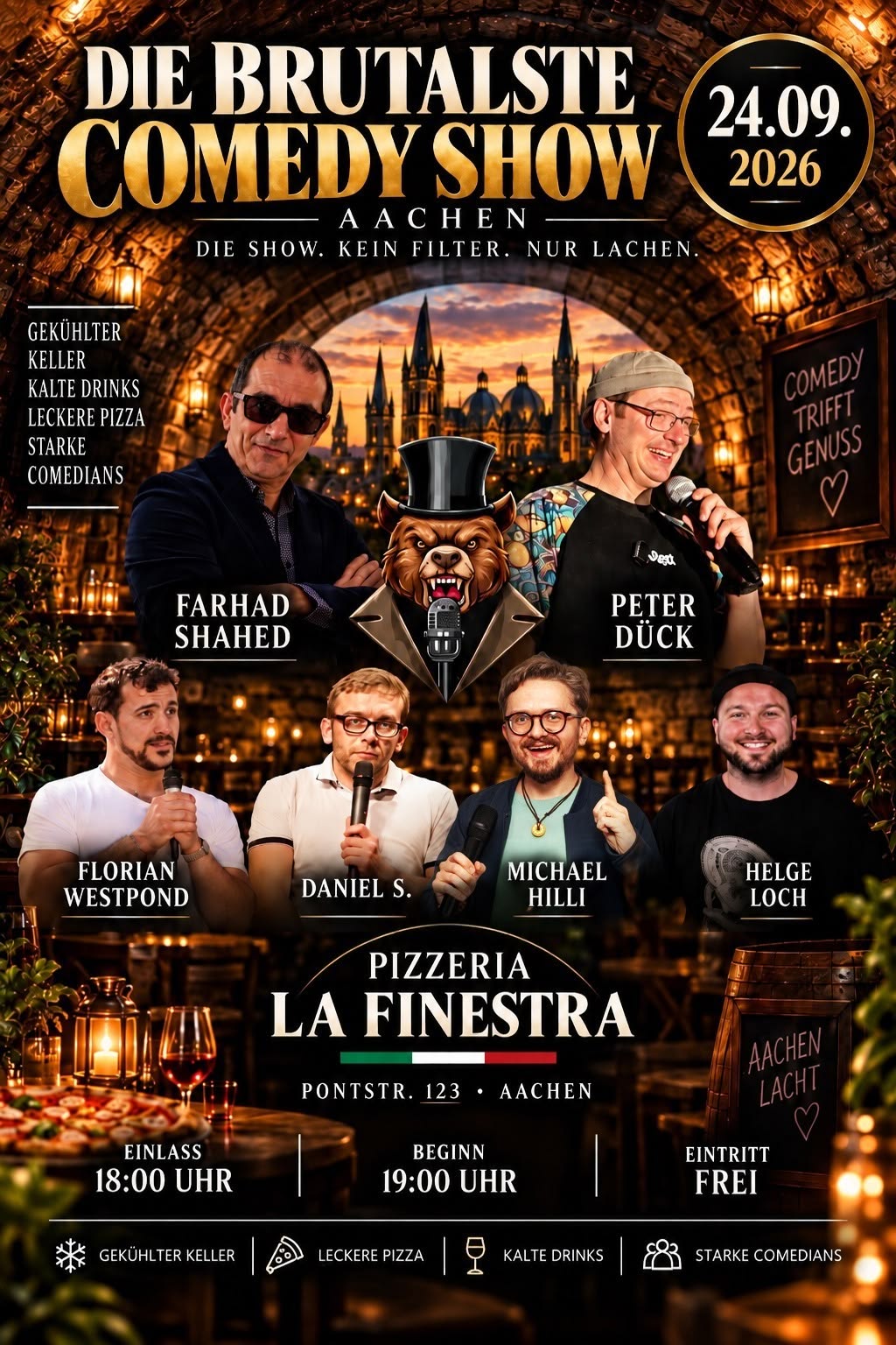 Die Brutalste Comedy Show.