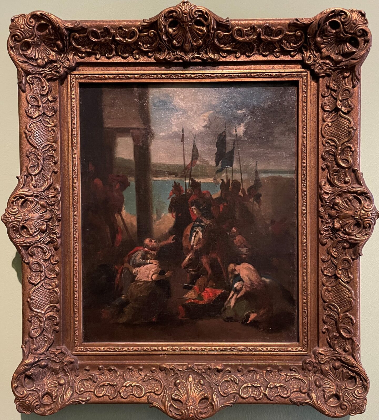 Eugène Delacroix, Die Einnahme Konstantinopels, um 1832