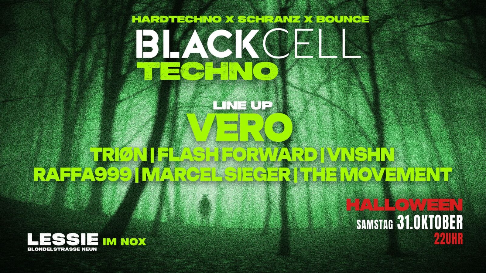 BLACKCELL TECHNO - Halloween Edition