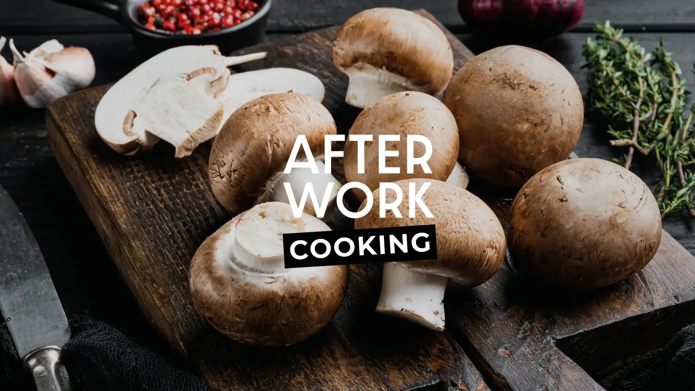 After-Work-Cooking. „Pilze“.