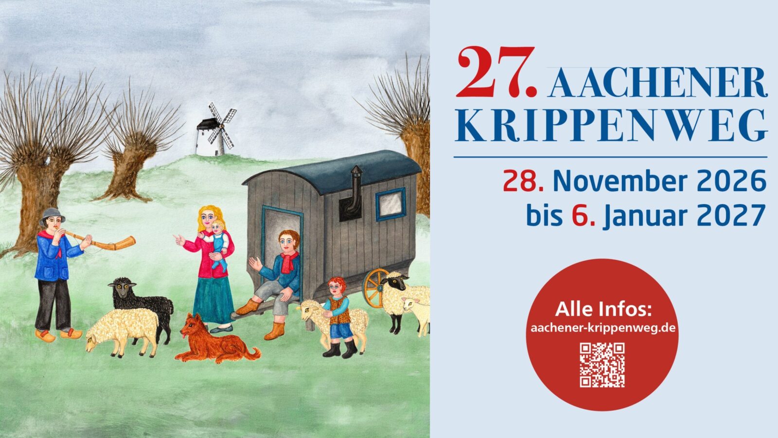 27. Aachener Krippenweg. Auftakt.