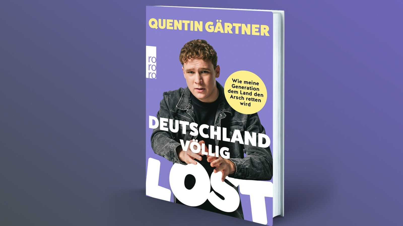 Buchlesung mit Quentin Gärtner.