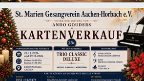 St. Marien Gesangsverein Aachen-Horbach e. V. „Vorweihnachtliches Konzert“.